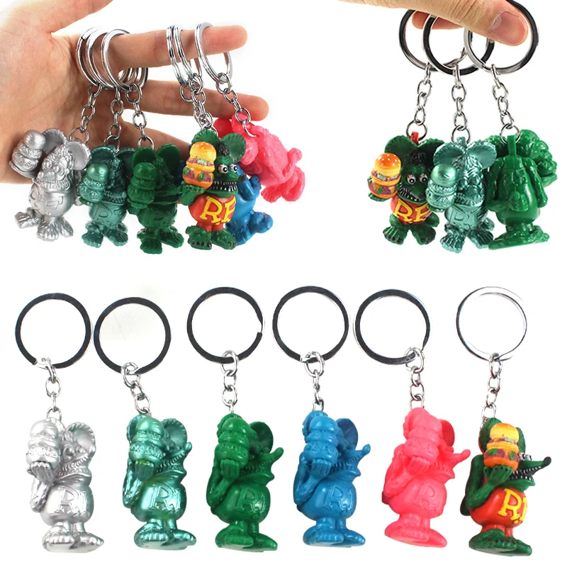 6Styles Color Chain RAT FINK Mouse Fink Legend Key Cute Keychain Fashion Bag Handmade Gifts 5cm
6Styles Color Chain RAT FINK Mouse Fink Legend Key Cute Keychain Fashion Bag Handmade Gifts 5cm