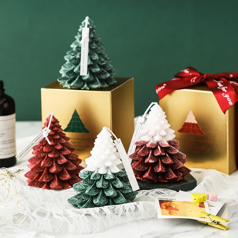 Aesthetic Soy Wax Christmas Trees Scented Candles Aromatherapy Fragrance Wedding Gift Candle Home Decoration Smokeless
Aesthetic Soy Wax Christmas Trees Scented Candles Aromatherapy Fragrance Wedding Gift Candle Home Decoration Smokeless