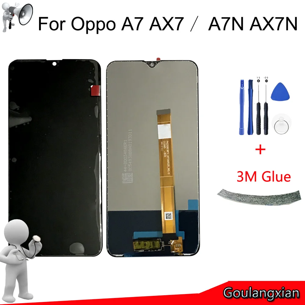 6.2" AAA Original LCD For Oppo A7 CPH1901 AX7 LCD Display Touch Screen Digitizer Assembly For Oppo A7N AX7N LCD Replacement
6.2" AAA Original LCD For Oppo A7 CPH1901 AX7 LCD Display Touch Screen Digitizer Assembly For Oppo A7N AX7N LCD Replacement