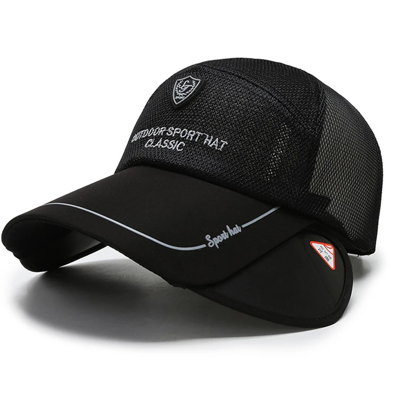 Summer Quick Dry Mesh Baseball Cap Low Profile Hats For Men Adjustable Riding Cap With Black Color Sport Cap
Summer Quick Dry Mesh Baseball Cap Low Profile Hats For Men Adjustable Riding Cap With Black Color Sport Cap