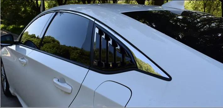 Black ABS Plastic Glossy Side Vent Window Quarter Louver Cover for Honda Accord 2018-2020
Black ABS Plastic Glossy Side Vent Window Quarter Louver Cover for Honda Accord 2018-2020