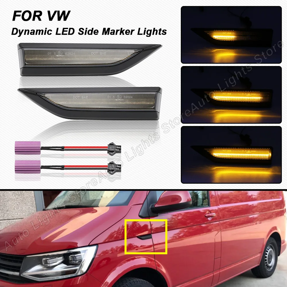 2PCS Dynamic LED Turn Signal Light With Canbus For VW Caddy 2015 2016 2017 2018 2019 Sequential Side Marker Lamp No Error
2PCS Dynamic LED Turn Signal Light With Canbus For VW Caddy 2015 2016 2017 2018 2019 Sequential Side Marker Lamp No Error
