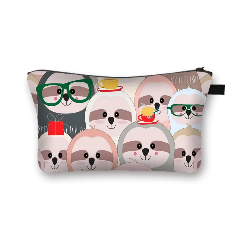 Funny Animal Small Makeup Bag Pouch Bag For Women And Girls sloth Printed Cosmetic Bag organizer for Travelling Cosmetic Cases
Funny Animal Small Makeup Bag Pouch Bag For Women And Girls sloth Printed Cosmetic Bag organizer for Travelling Cosmetic Cases