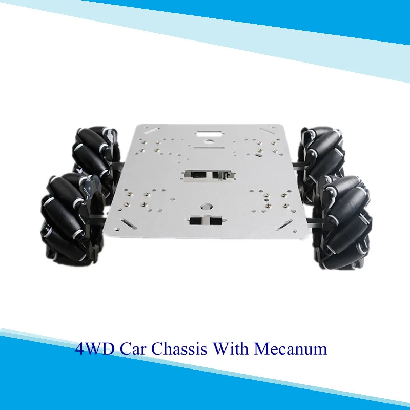 Metal 4WD Car Chassis With Mecanum Wheel 80mm Mecanum Omnidirectional Wheel ROS Universal Wheel DIY Smart Robot Stea Car Chassis
Metal 4WD Car Chassis With Mecanum Wheel 80mm Mecanum Omnidirectional Wheel ROS Universal Wheel DIY Smart Robot Stea Car Chassis