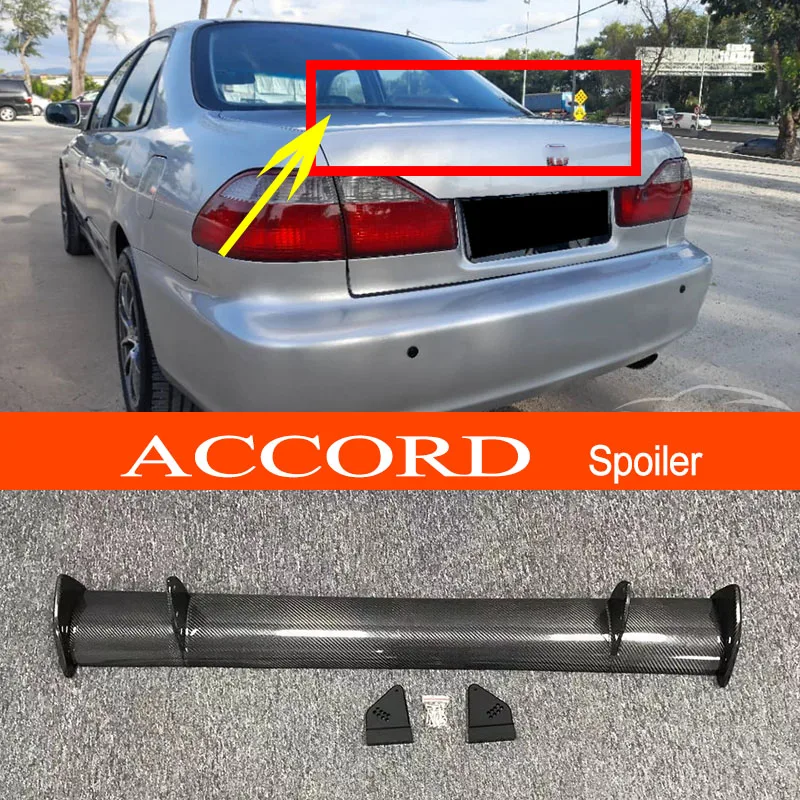 1999-2003 Accord Carbon Fiber / FRP GT-style Car-styling Sporty Rear Trunk Wing Spoiler for Honda 1999-2003 Accord Sedan 4-Door
1999-2003 Accord Carbon Fiber / FRP GT-style Car-styling Sporty Rear Trunk Wing Spoiler for Honda 1999-2003 Accord Sedan 4-Door