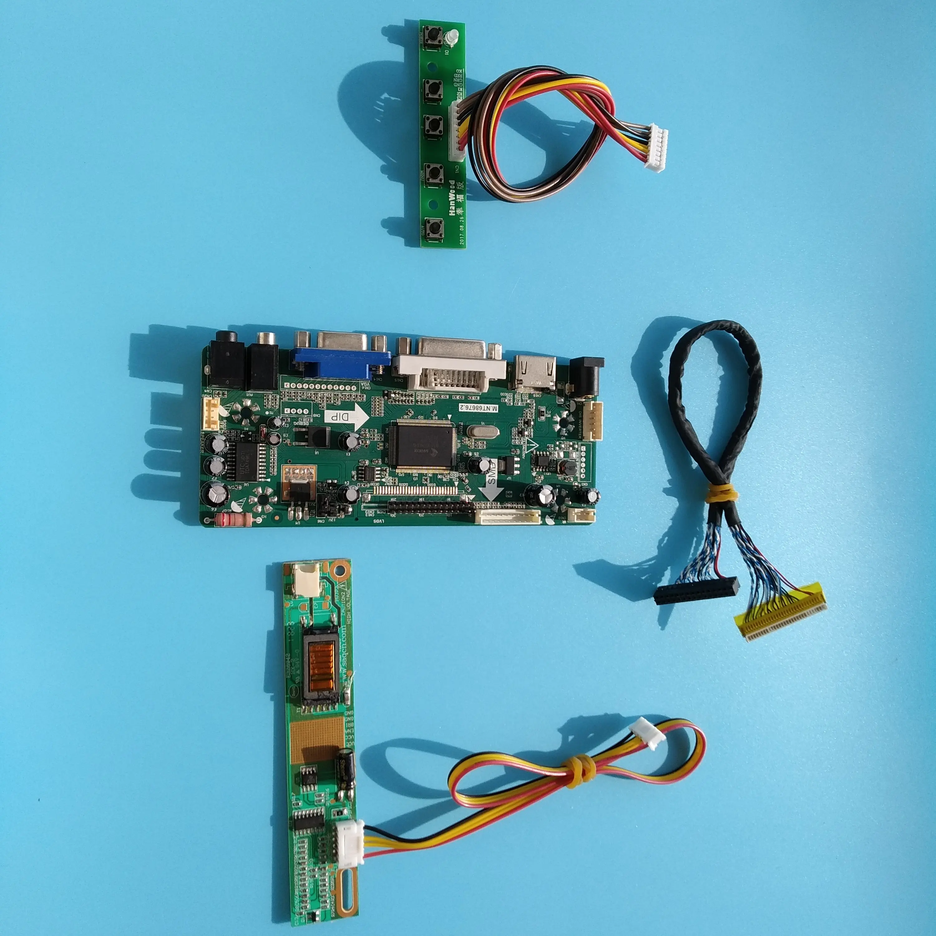 Controller board For LTN170U1-L01 LTN170U1-L02 VGA monitor 1920X1200 17" HDMI-Compatible DVI panel LCD DIY Screen driver Kit
Controller board For LTN170U1-L01 LTN170U1-L02 VGA monitor 1920X1200 17" HDMI-Compatible DVI panel LCD DIY Screen driver Kit
