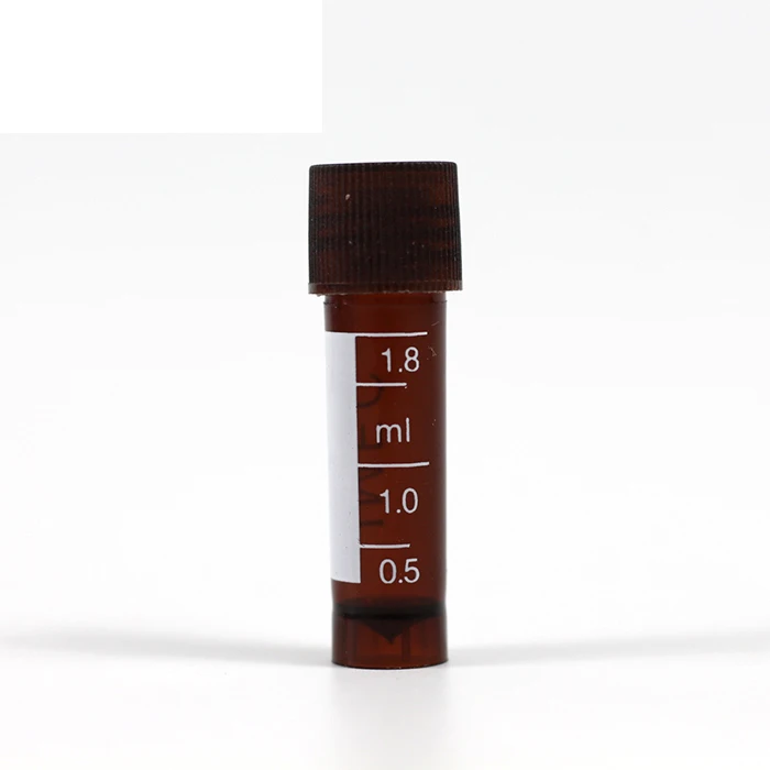 Коричневая морозильная трубка 1,8 мл/2 мл со шкалой, морозильная трубка, пластиковая трубка, избегающая света
Коричневая морозильная трубка 1,8 мл/2 мл со шкалой, морозильная трубка, пластиковая трубка, избегающая света