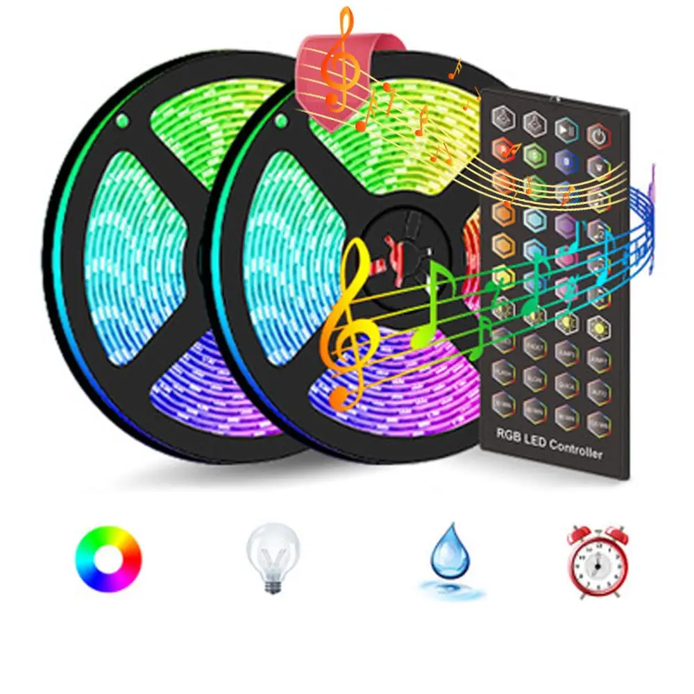 10MBluetooth Светодиодные ленты RGB светодиодный светильник лента SMD 2835 DC12V Водонепроницаемый светодиодный светильник 5 м 10 м Диодная лента Гибкая с дистанционным управлением по Bluetooth
10MBluetooth Светодиодные ленты RGB светодиодный светильник лента SMD 2835 DC12V Водонепроницаемый светодиодный светильник 5 м 10 м Диодная лента Гибкая с дистанционным управлением по Bluetooth