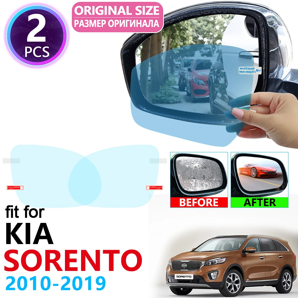for Kia Sorento XM UM Prime R 2010~2019 Full Cover Rearview Mirror Rainproof Anti Fog Film Accessories 2014 2015 2016 2017 2018
for Kia Sorento XM UM Prime R 2010~2019 Full Cover Rearview Mirror Rainproof Anti Fog Film Accessories 2014 2015 2016 2017 2018