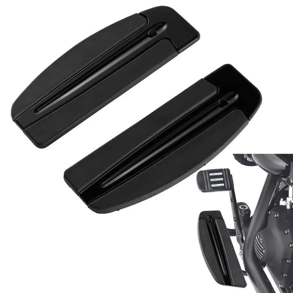 Motorcycle L&R Slipstream Floorboard Footboard For Harley Softail Models FLSTC FLSTN FLSTF chrome/black
Motorcycle L&R Slipstream Floorboard Footboard For Harley Softail Models FLSTC FLSTN FLSTF chrome/black