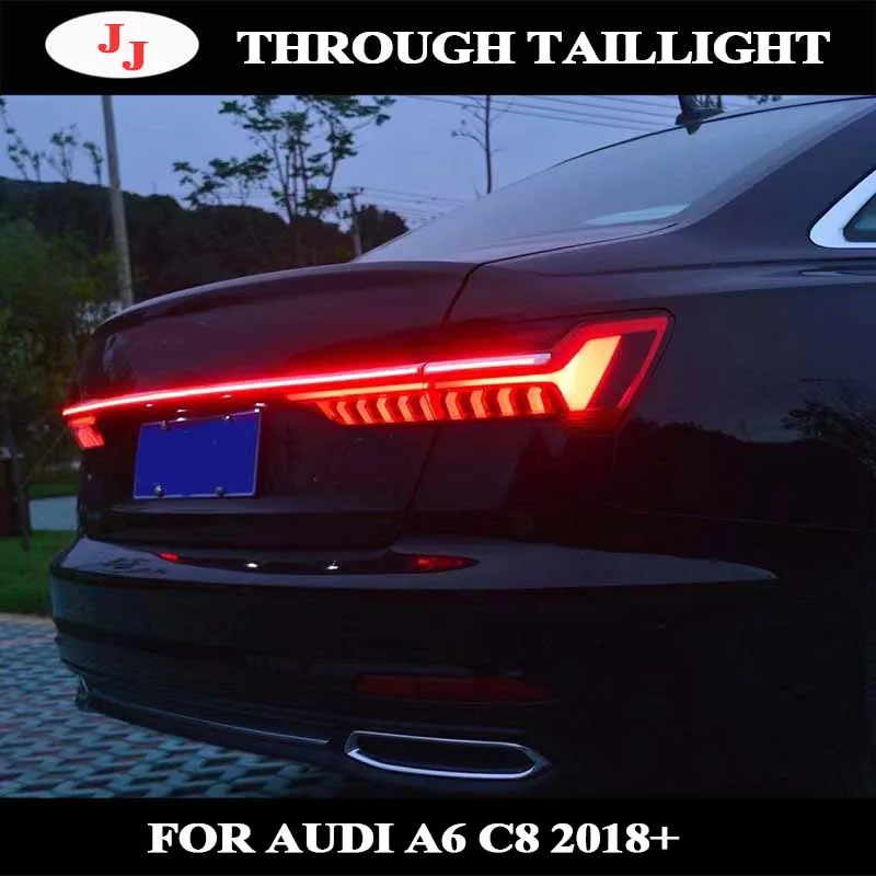 Chrome Through trunk rear lamp LED cross lamp For audi new a6 C8 2018 + width light modified new streamer through tail light
Chrome Through trunk rear lamp LED cross lamp For audi new a6 C8 2018 + width light modified new streamer through tail light