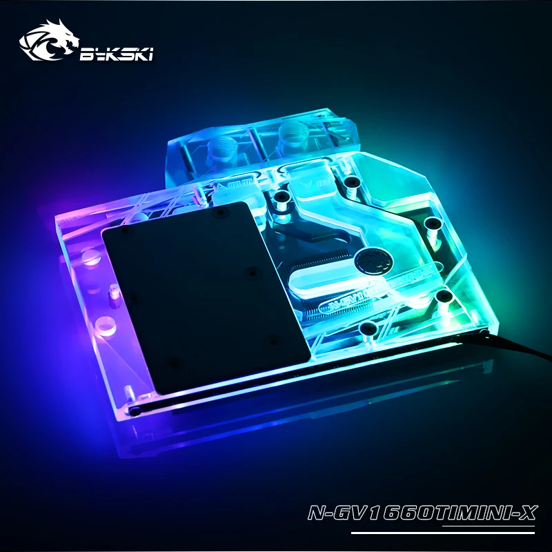 Охладитель для графического процессора Bykski, полностью закрывающий блок водяного охлаждения для видеокарты Gigabyte1660Ti MINI ITX OC 6G
Охладитель для графического процессора Bykski, полностью закрывающий блок водяного охлаждения для видеокарты Gigabyte1660Ti MINI ITX OC 6G