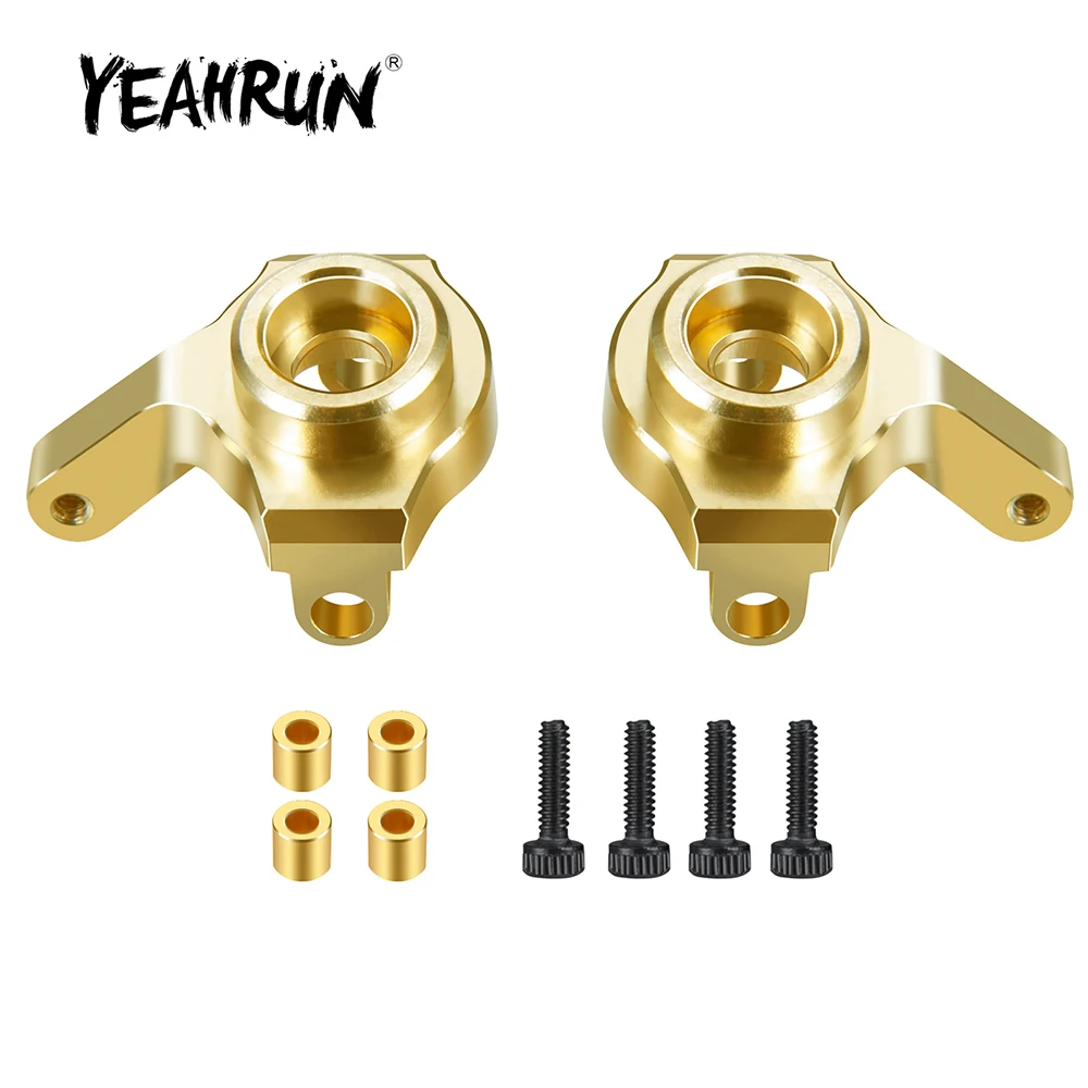 YEAHRUN 2 шт. латунные поворотные кулаки для осевого SCX24 Deadbolt Chevrolet Wrangler Gladiator Bronco 1/24 RC модель грузовика
YEAHRUN 2 шт. латунные поворотные кулаки для осевого SCX24 Deadbolt Chevrolet Wrangler Gladiator Bronco 1/24 RC модель грузовика