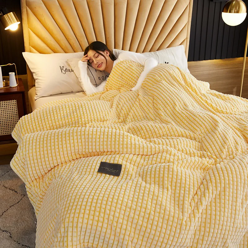 Milk Fleece Blanket Office Nap Coral Fleece Blanket Single Towel Quilt Spring Autumn Sofa Cover Blanket Air Conditioning Blanket
Milk Fleece Blanket Office Nap Coral Fleece Blanket Single Towel Quilt Spring Autumn Sofa Cover Blanket Air Conditioning Blanket