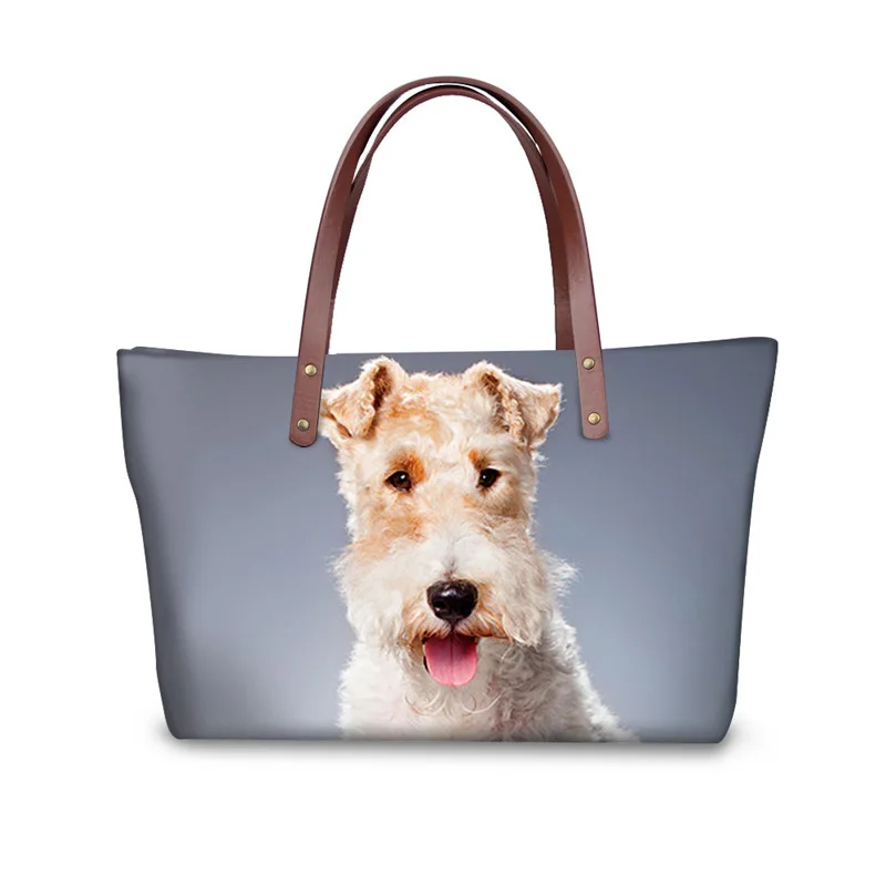 NOISYDESIGNS Cute Foxterrier Luxury Handbags Women Bags Designer High Quality Large Cross-body Tote Bag for Lady Messenger Bags
NOISYDESIGNS Cute Foxterrier Luxury Handbags Women Bags Designer High Quality Large Cross-body Tote Bag for Lady Messenger Bags
