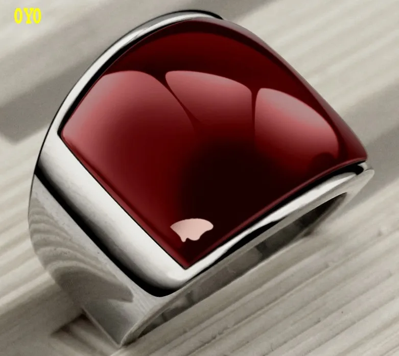 100%925silver men's ring domineering fashion agate ring does not fade free shipping
100%925silver men's ring domineering fashion agate ring does not fade free shipping