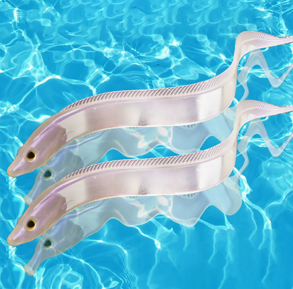AS Deep Sea Trolling Soft Lures Boat Fishing Saury White Ribbon Fish Texan Softjerk Wobbler Artificial Silicone Bionic Swimbait
AS Deep Sea Trolling Soft Lures Boat Fishing Saury White Ribbon Fish Texan Softjerk Wobbler Artificial Silicone Bionic Swimbait