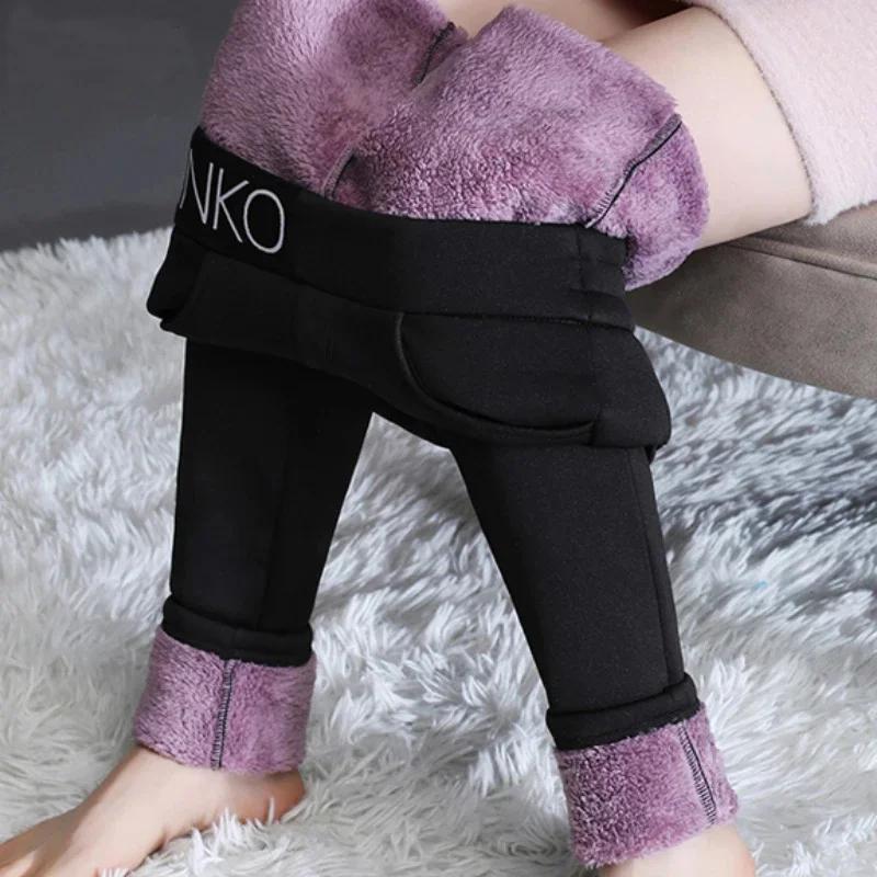 Plus Size 5XL Women Outwear Bottoming Pants Autumn Winter Warm Thick Lamb Wool Pencil Pants Female High Waist Long Trousers
Plus Size 5XL Women Outwear Bottoming Pants Autumn Winter Warm Thick Lamb Wool Pencil Pants Female High Waist Long Trousers