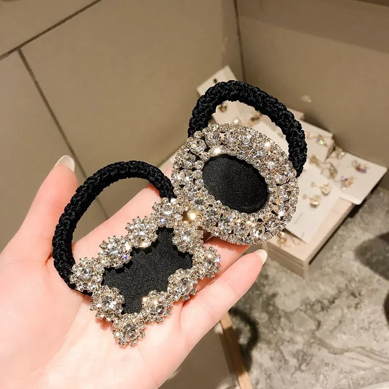 Square Rhinestone Elastic Hair Bands Hair Accessories Korean Upscale Vintage Full Crystal Sparkly Hair Ties Scrunchies Wholesale
Square Rhinestone Elastic Hair Bands Hair Accessories Korean Upscale Vintage Full Crystal Sparkly Hair Ties Scrunchies Wholesale