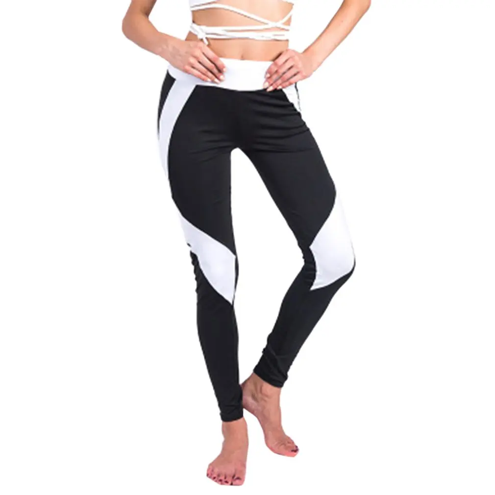 Women Yoga Pants Fashion Patchwork Breathable Fitness Athletic Leggings Stretchy Skinny Bottoming Trousers for Gym Sports
Women Yoga Pants Fashion Patchwork Breathable Fitness Athletic Leggings Stretchy Skinny Bottoming Trousers for Gym Sports