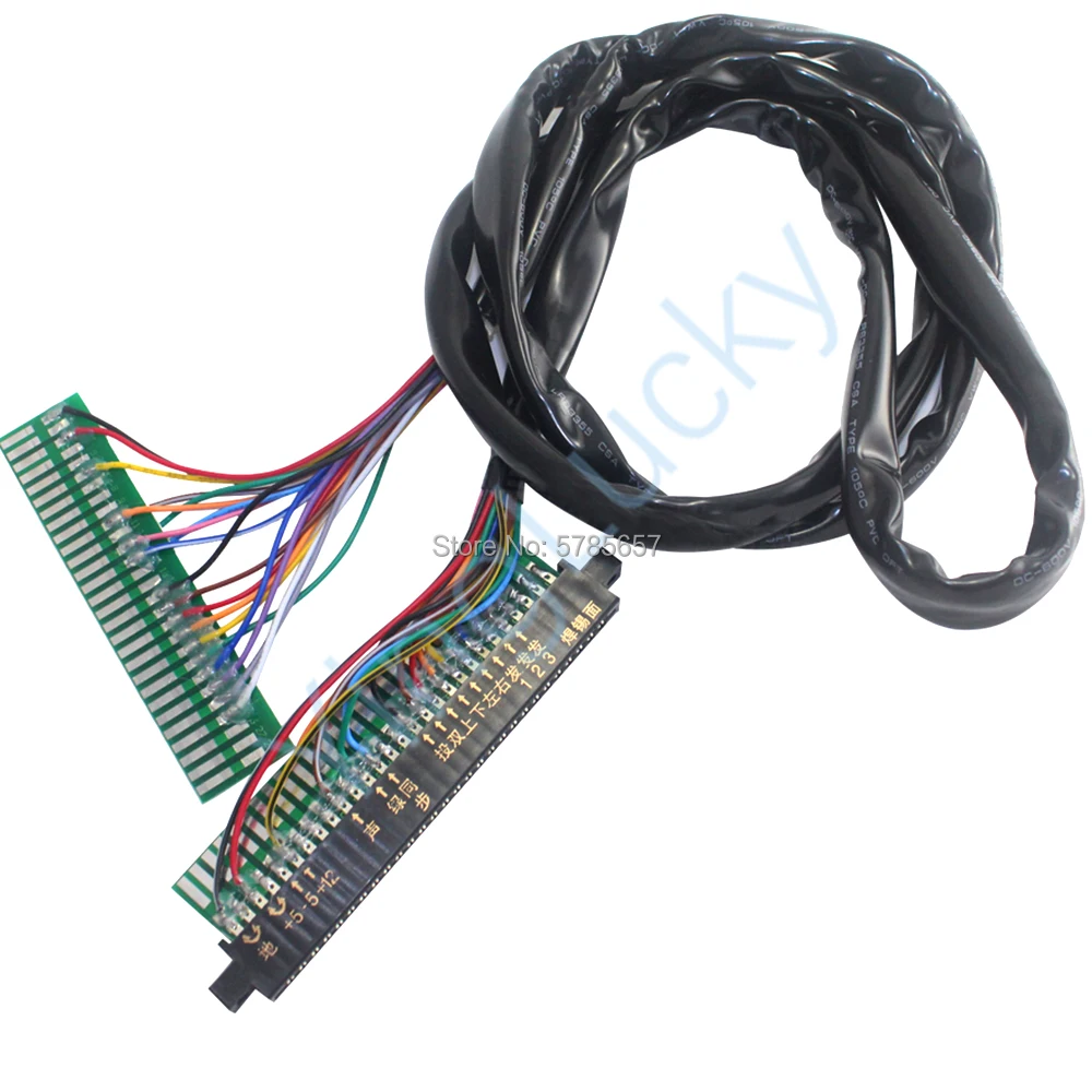 Jamma Harness Fighting Game Machine, Fighting Game Machine, 1P, 2P, LCD Combat Cable, KOF Arcade Games Machine Accessories, 28Pi
Jamma Harness Fighting Game Machine, Fighting Game Machine, 1P, 2P, LCD Combat Cable, KOF Arcade Games Machine Accessories, 28Pi