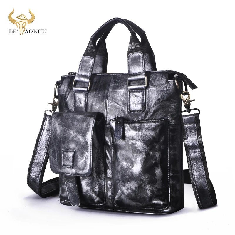 Real Genuine Leather Antique Business Briefcase For Men Male 12" Laptop Case Attache Portfolio Tote Shoulder Messenger Bag B259
Real Genuine Leather Antique Business Briefcase For Men Male 12" Laptop Case Attache Portfolio Tote Shoulder Messenger Bag B259