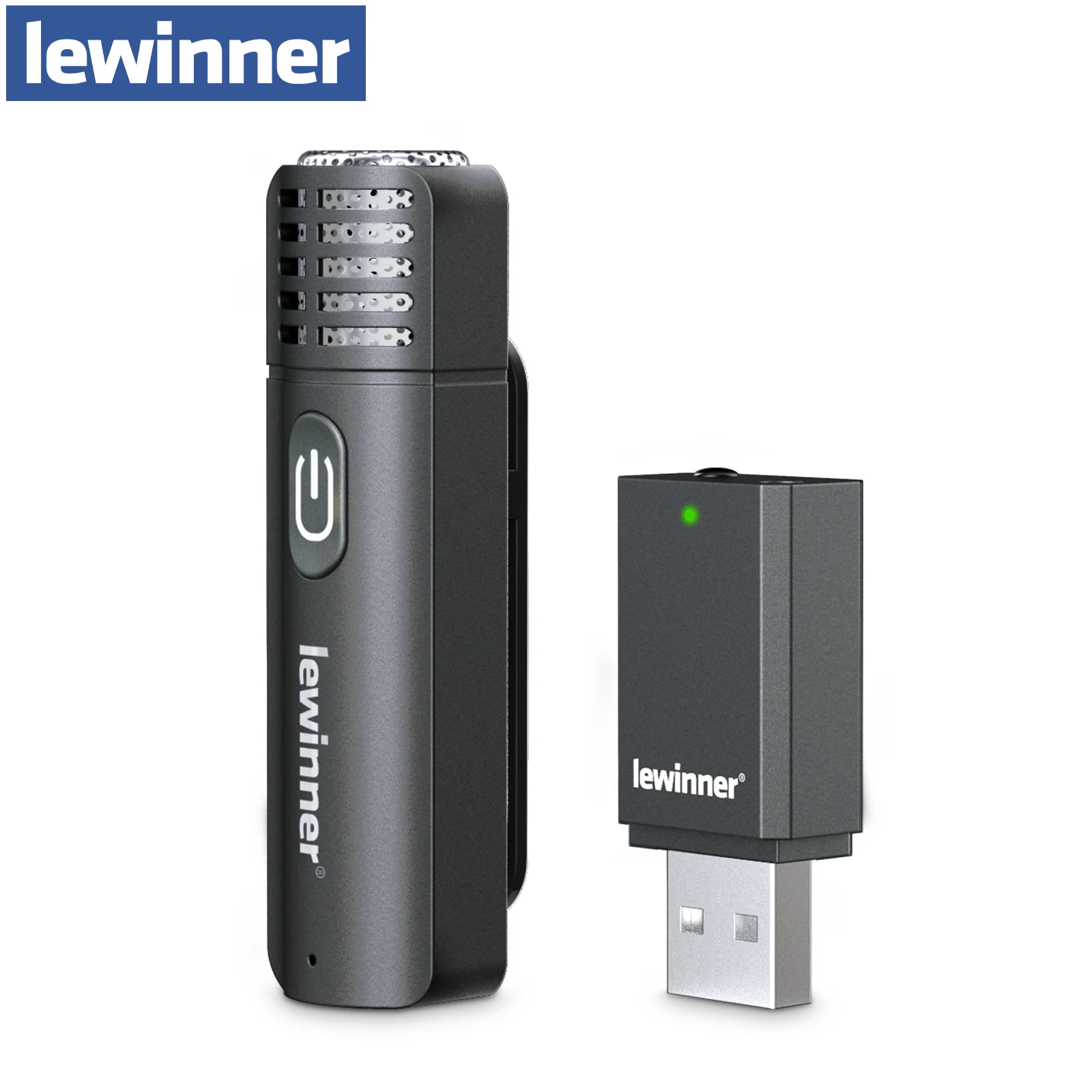 Lewinner WM3 Wireless Lavalier Microphone Portable Mini Mic Radio Noise Reduction for iOS/Android/Computer/Laptop for Vlog Live
Lewinner WM3 Wireless Lavalier Microphone Portable Mini Mic Radio Noise Reduction for iOS/Android/Computer/Laptop for Vlog Live
