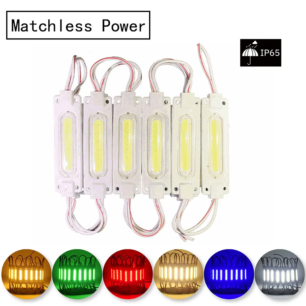 12V LED Module COB 20Pcs Light Advertisement Design Sign Backlight Waterproof Banner Lamp Luminous Word Truck Side Light
12V LED Module COB 20Pcs Light Advertisement Design Sign Backlight Waterproof Banner Lamp Luminous Word Truck Side Light