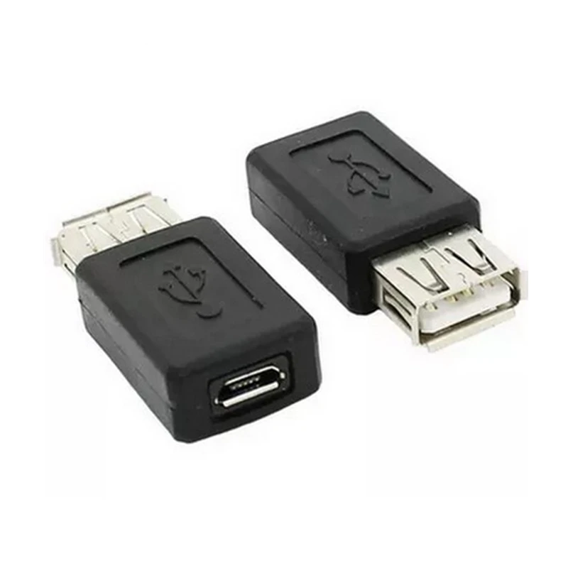 USB 2.0 Type A Female to Micro USB B Female Adapter Usb Data Charger for Mobile Phones Tablets Extension Connector
USB 2.0 Type A Female to Micro USB B Female Adapter Usb Data Charger for Mobile Phones Tablets Extension Connector