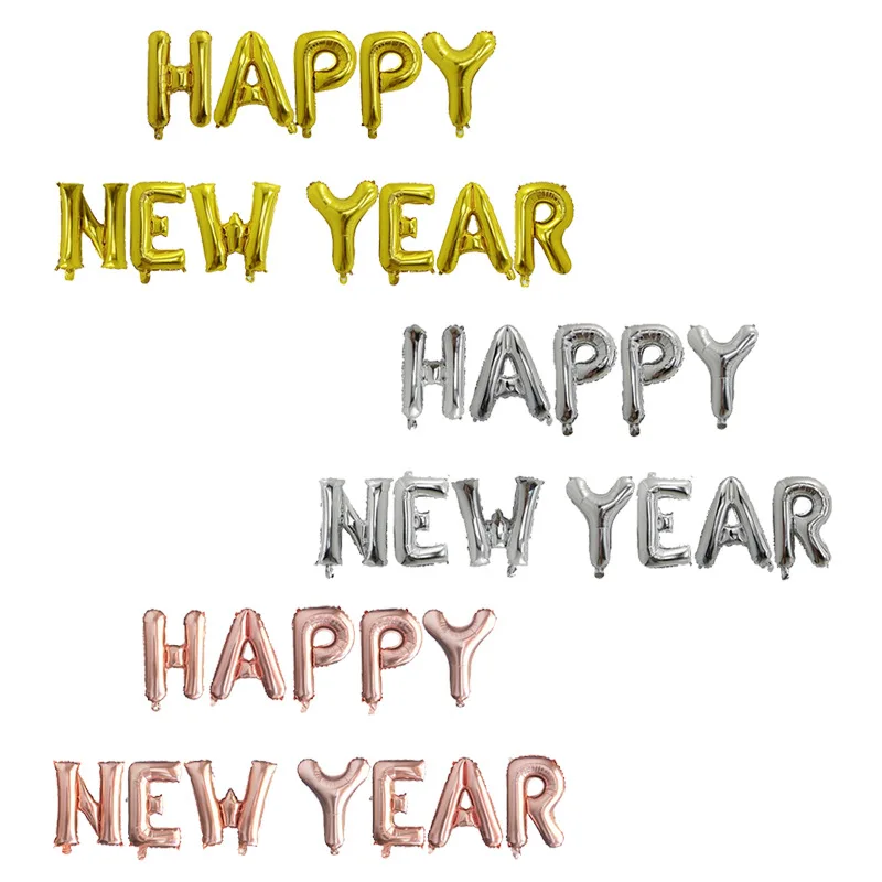 2021 Happy New Year Letter Number Balloons Foil Balloon Rose Gold Silver Festival Party Decoration Globos Home Shower Air Balls
2021 Happy New Year Letter Number Balloons Foil Balloon Rose Gold Silver Festival Party Decoration Globos Home Shower Air Balls