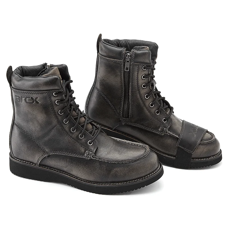 Arcx Motorcycle Men's Racing Boots Black Leather Riding Boots High Top Retro Casual Waterproof Martin Boots Four Seasons
Arcx Motorcycle Men's Racing Boots Black Leather Riding Boots High Top Retro Casual Waterproof Martin Boots Four Seasons