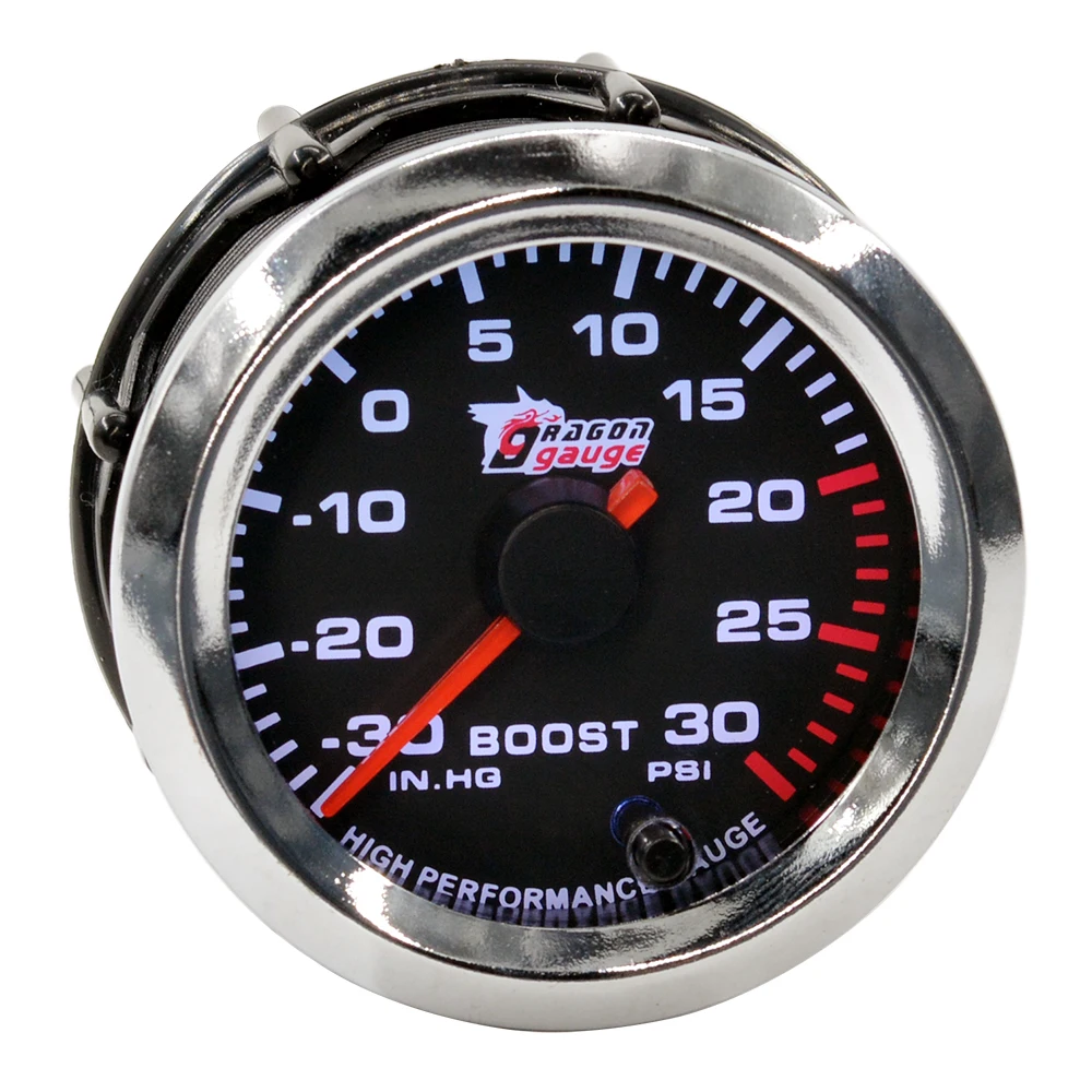 2 Inch Auto Car Boost Gauge Stepper Motor 7 Colors Backlight Turbin Clock Vacuum -30 In.HG Meter Instrument
2 Inch Auto Car Boost Gauge Stepper Motor 7 Colors Backlight Turbin Clock Vacuum -30 In.HG Meter Instrument