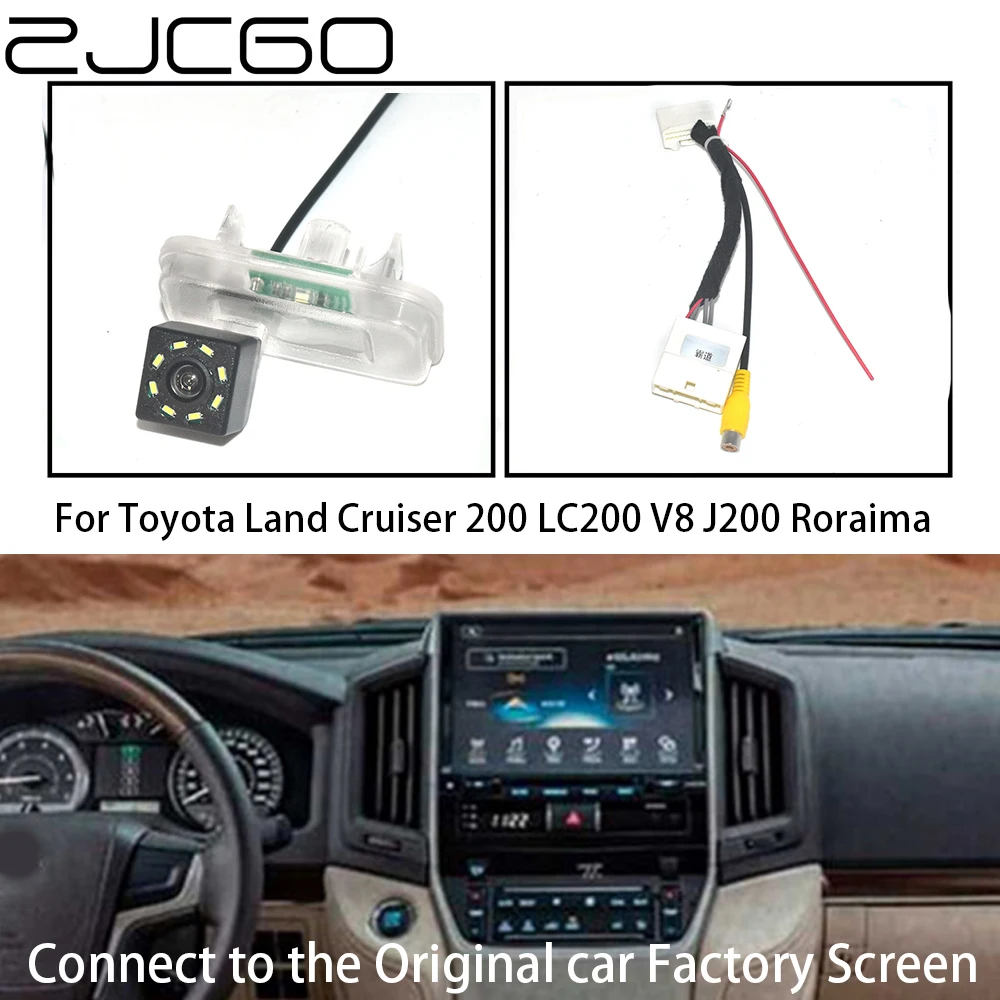 Камера заднего вида ZJCGO HD для автомобилей Toyota Land Cruiser 200 LC200 V8 J200 Roraima
Камера заднего вида ZJCGO HD для автомобилей Toyota Land Cruiser 200 LC200 V8 J200 Roraima