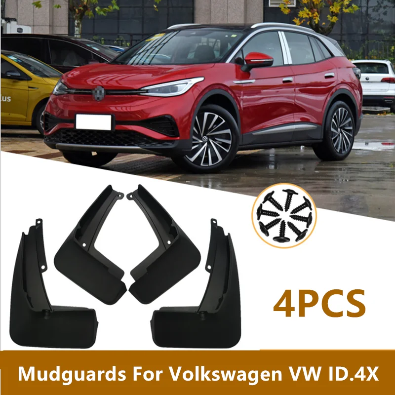 4pcs Mudflaps FOR Volkswagen VW ID.4X 2015-2021 Mudguard Fender Mud Flap Guard Splash Mudguards Car Accessories
4pcs Mudflaps FOR Volkswagen VW ID.4X 2015-2021 Mudguard Fender Mud Flap Guard Splash Mudguards Car Accessories