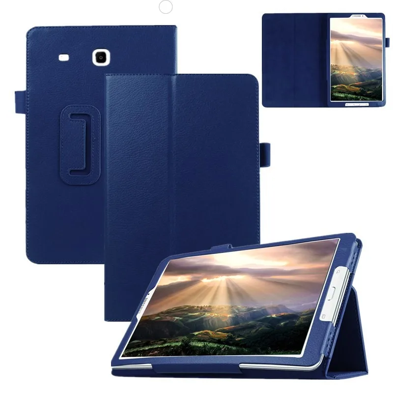 Tablet Case For Samsung Galaxy Tab E 9.6" T560 SM-T561 Flip Stand Litchi Pattern PU Leather Cover Protective Shell For SM-T565
Tablet Case For Samsung Galaxy Tab E 9.6" T560 SM-T561 Flip Stand Litchi Pattern PU Leather Cover Protective Shell For SM-T565