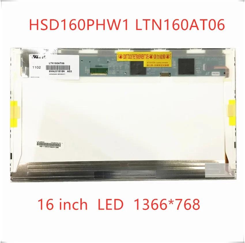 Free Shipping Original LTN160AT06 HSD160PHW1 16.0 Laptop LCD Display monitor Panel replacement for ASUS N61VG N61J X66IC laptop
Free Shipping Original LTN160AT06 HSD160PHW1 16.0 Laptop LCD Display monitor Panel replacement for ASUS N61VG N61J X66IC laptop