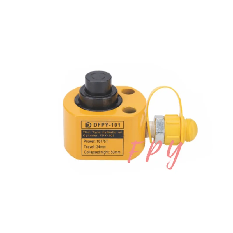 Muti Stages Type Hydraulic Cylinder DFPY-101 Hydraulic Jack with Tonnage of 10T/5T, Stroke of 24mm
Muti Stages Type Hydraulic Cylinder DFPY-101 Hydraulic Jack with Tonnage of 10T/5T, Stroke of 24mm
