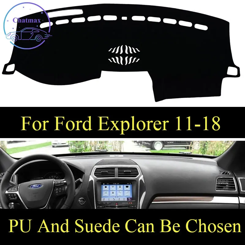 Для Ford Explorer 2011-2018 приборной панели консоли крышка из искусственной кожи замшевые протектор солнцезащитный козырек Pad
Для Ford Explorer 2011-2018 приборной панели консоли крышка из искусственной кожи замшевые протектор солнцезащитный козырек Pad