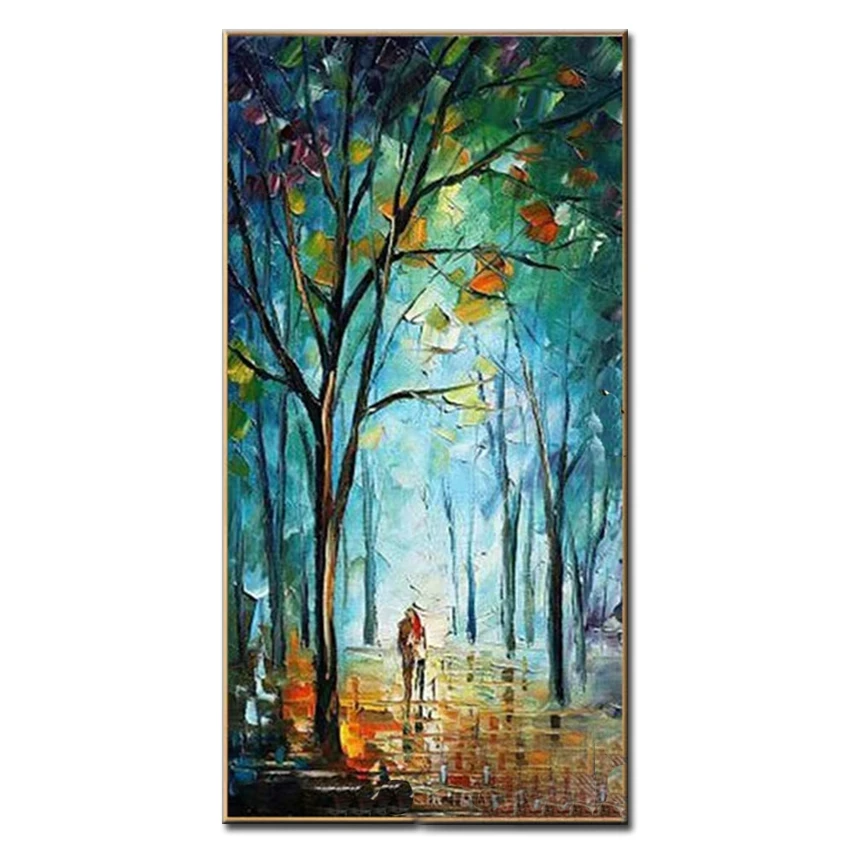 Lover Pictures 100% hand-painted oil painting knife painted landscapes porch corridor household decorates a wall art
Lover Pictures 100% hand-painted oil painting knife painted landscapes porch corridor household decorates a wall art