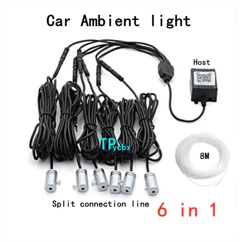 Car Atmosphere Lights EL Neon Wire Strip Light RGB Multiple Modes App Sound Control Auto Interior Decorative Ambient Neon Lamp
Car Atmosphere Lights EL Neon Wire Strip Light RGB Multiple Modes App Sound Control Auto Interior Decorative Ambient Neon Lamp