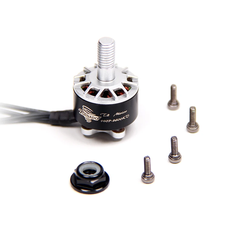Newest Brother HobbyTornado T2 1407 2800KV/3600KV/4100KV Motor CW 3-4S 15.1g For FPV Racing Drone
Newest Brother HobbyTornado T2 1407 2800KV/3600KV/4100KV Motor CW 3-4S 15.1g For FPV Racing Drone
