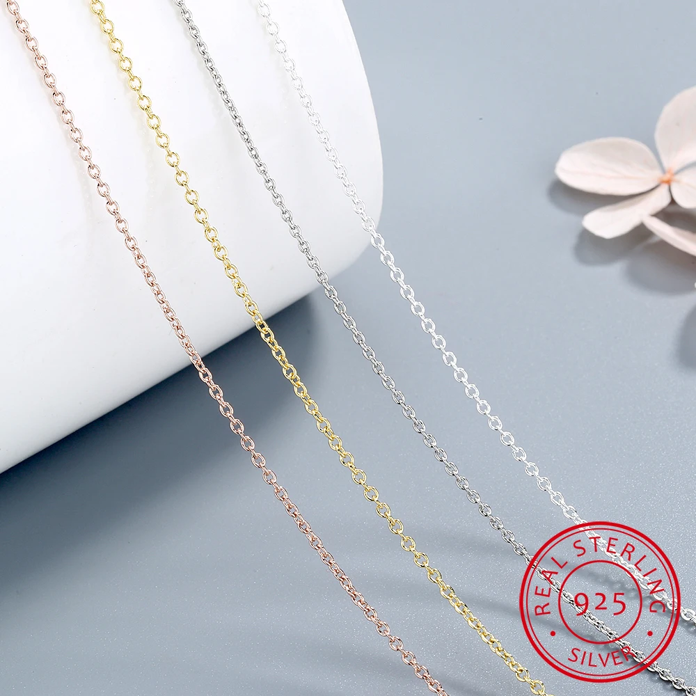 S925 Sterling Silver Accessory Chain Matching S925 Silver Necklace 16/18 Inch
S925 Sterling Silver Accessory Chain Matching S925 Silver Necklace 16/18 Inch