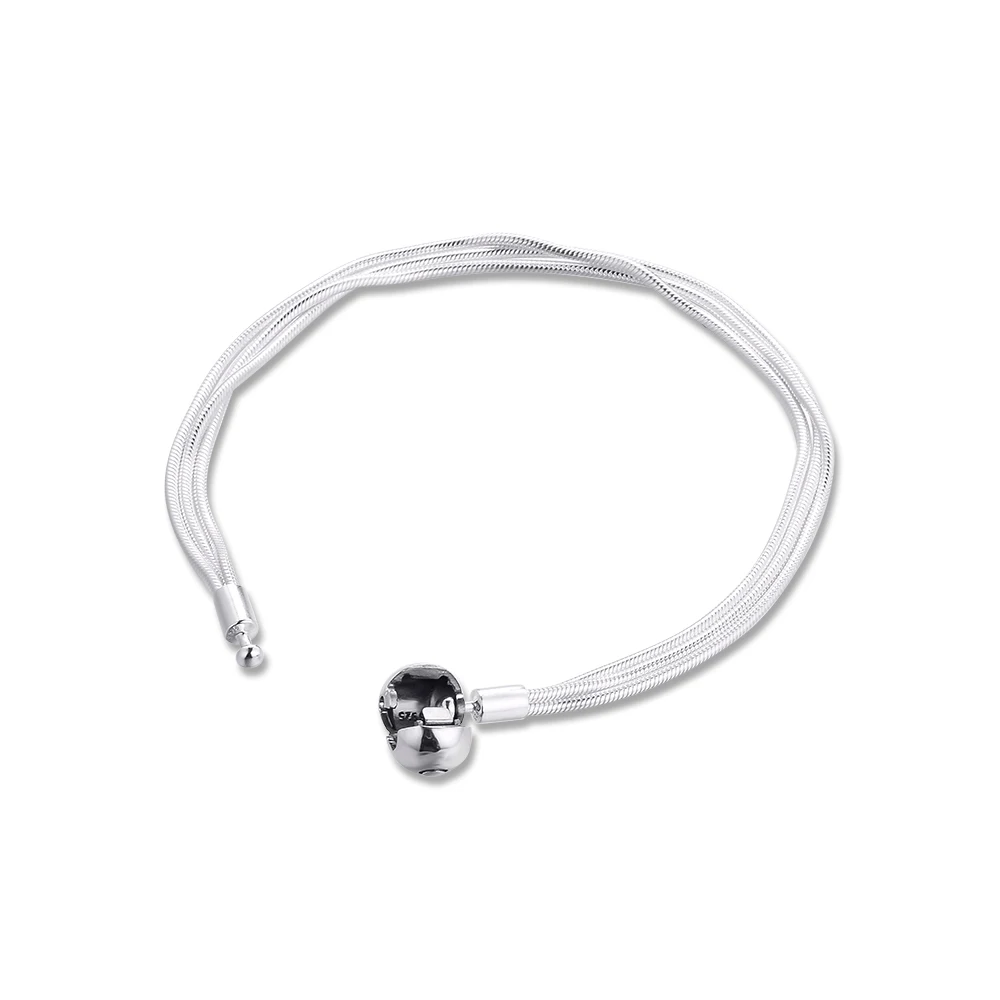 Moments Multi-Snake 2021 Bangles Braided Lucky Sign Girl Friends 100% Real Silver S925 Jewelry Snake Chain Bracelets for Women
Moments Multi-Snake 2021 Bangles Braided Lucky Sign Girl Friends 100% Real Silver S925 Jewelry Snake Chain Bracelets for Women
