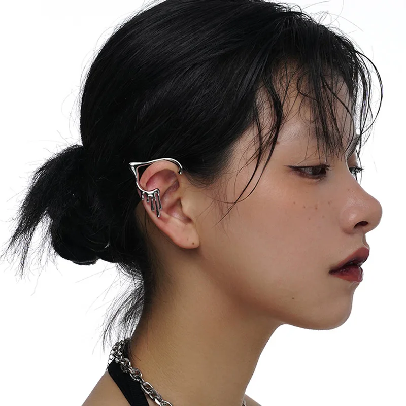 Drop Wax Tassel Earrings Elves Girl Earclip Ear Hang Summer Fashion Elements Ear Bones Clip Senior Design Women Jewelry
Drop Wax Tassel Earrings Elves Girl Earclip Ear Hang Summer Fashion Elements Ear Bones Clip Senior Design Women Jewelry