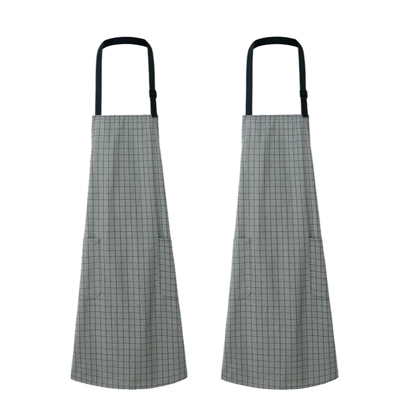 Cooking Smock Square Simple Black and White Cotton Linen Kitchen Apron Fashion Adult Waterproof Oil Proof Work Apron Kitchen
Cooking Smock Square Simple Black and White Cotton Linen Kitchen Apron Fashion Adult Waterproof Oil Proof Work Apron Kitchen