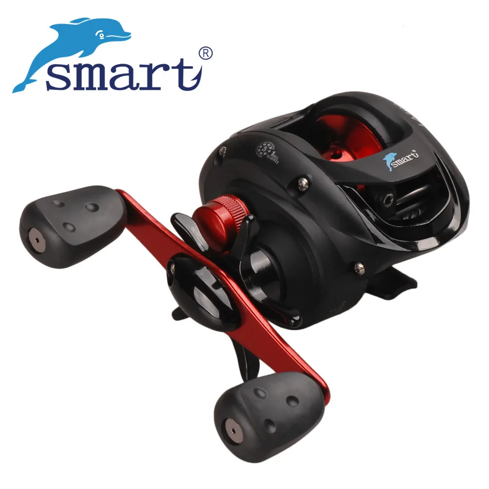 Smart Low Profile Baitcasting Reel 12LB Drag 5+1 BB 6.2:1 High Speed Ultra Smooth Bait Casting Fishing Reel Carretilhas De Pesca
Smart Low Profile Baitcasting Reel 12LB Drag 5+1 BB 6.2:1 High Speed Ultra Smooth Bait Casting Fishing Reel Carretilhas De Pesca
