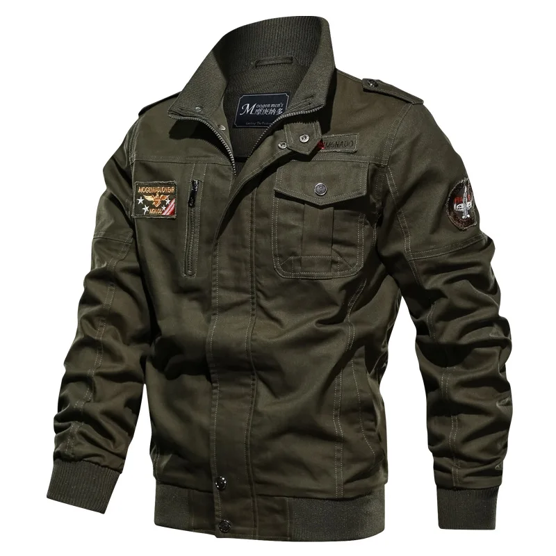 Military Jacket Men Tactical Jackets Coats Male 100% Cotton New Autumn Outerwear Slim Fit Stand Collar Windbreaker Men Clothing
Military Jacket Men Tactical Jackets Coats Male 100% Cotton New Autumn Outerwear Slim Fit Stand Collar Windbreaker Men Clothing