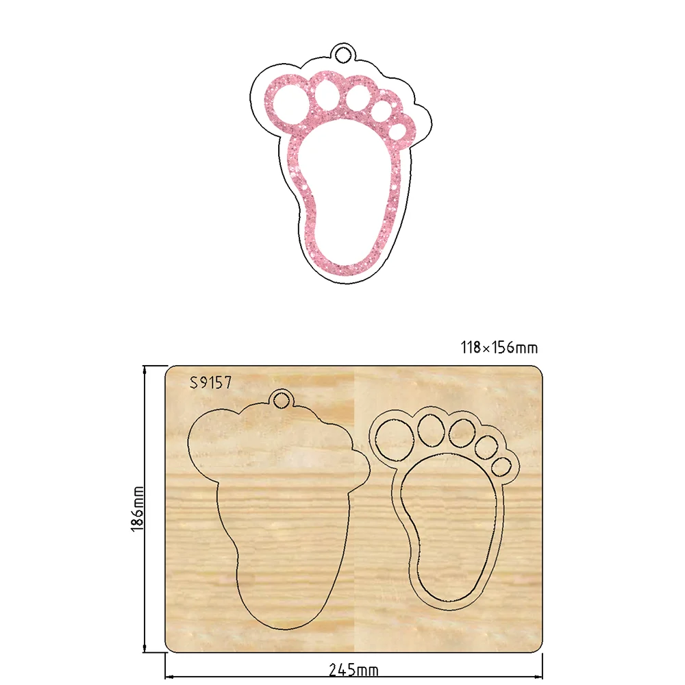 Baby Foot Shaker Toys Cutting Dies for DIY Scrapbooking Stamp/Photo Album Decorative Embossing Paper Cards New Mold 2021
Baby Foot Shaker Toys Cutting Dies for DIY Scrapbooking Stamp/Photo Album Decorative Embossing Paper Cards New Mold 2021
