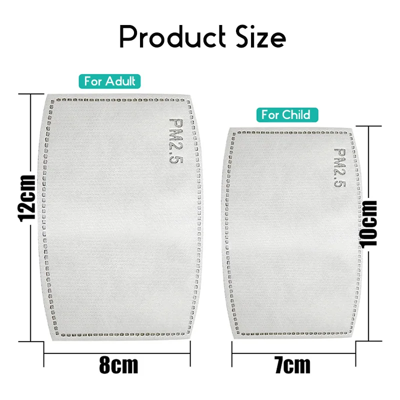 10/20 Pcs/Set 5 Layer PM 2.5 Mask Replacement Filter Cotton Mouth Mask Anti Haze Dust Mask Activated Carbon For Adults Child
10/20 Pcs/Set 5 Layer PM 2.5 Mask Replacement Filter Cotton Mouth Mask Anti Haze Dust Mask Activated Carbon For Adults Child