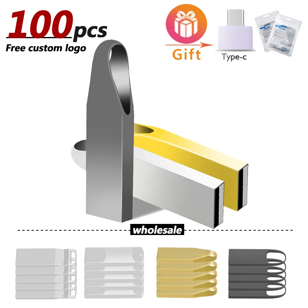 100pcs New Metal USB Flash Drive usb2.0 pen drive 32gb pendrive 16gb 8gb 4gb memoria usb stick mini gift Flash drive custom logo
100pcs New Metal USB Flash Drive usb2.0 pen drive 32gb pendrive 16gb 8gb 4gb memoria usb stick mini gift Flash drive custom logo